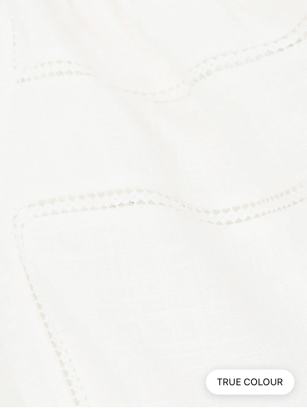 Women's White Sleeveless Swim Coverup Romper - Picture 3 of 5